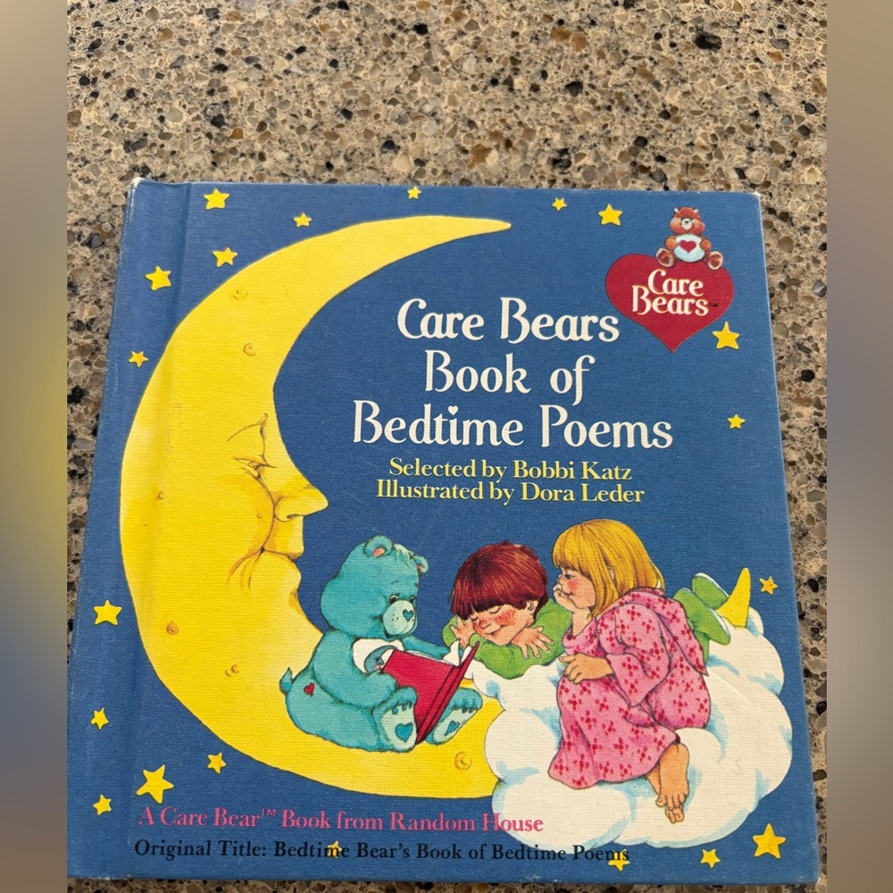 Care Bears Book of bedtime poems, Carebear, 1980’s, weekly reader